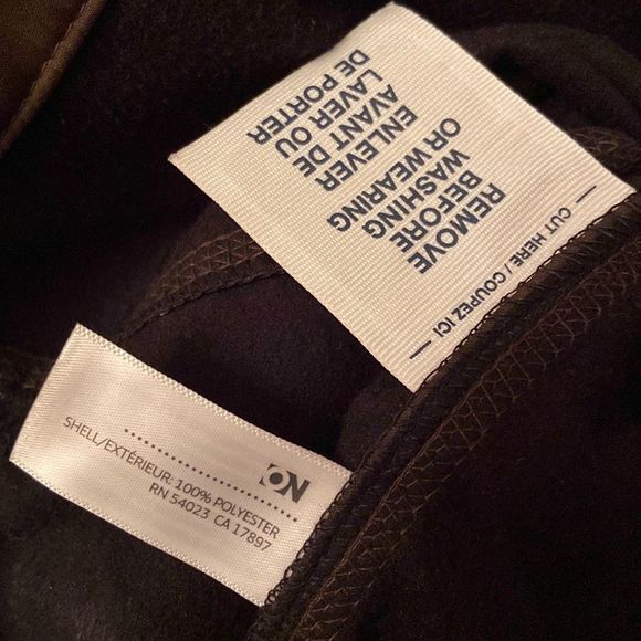 OLD NAVY Soft Shell Fleece Lined Chocolate Brown Spring/Fall Jacket - Picture 13 of 13